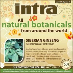 Siberian Ginseng (Eleutherococcus Senticosus)