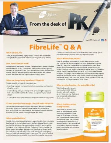 FibreLife Q&A
