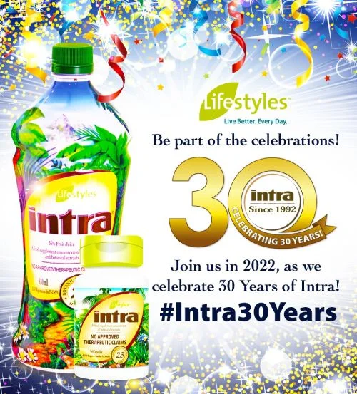 Intra Supplement - Celebrating 30 year of Intra drink!