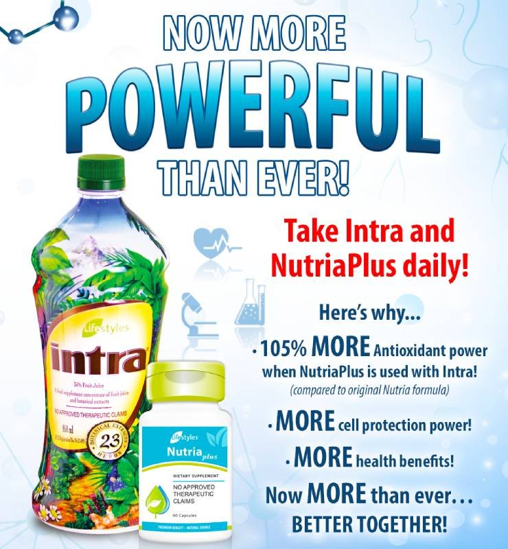 Intra Juice's 23 Botanical Extracts